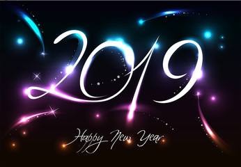 New Year background