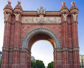 Fototapeta premium Arc triumphal de Barcelona