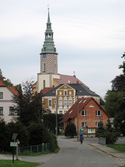 Dittersbach auf dem Eigen, Kirche mit Quaderputz