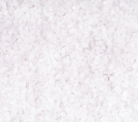 Texture of the white salt stone for bath