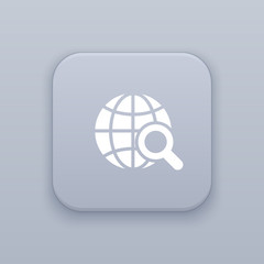 Global search button, best vector