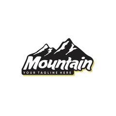 Mountain logo designs vector, Outdoor logo design inspiration