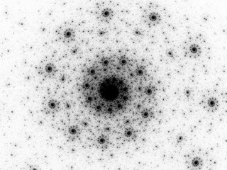 surreal Futuristic digital 3d design art abstract background fractal illustration for meditation and decoration wallpaper