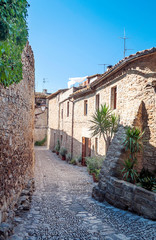 Village of Peratallada in Catalonia