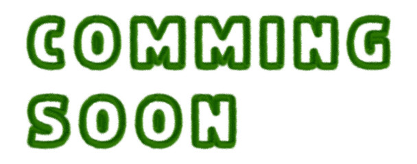 Fototapeta premium Comming Soon - text written with grass