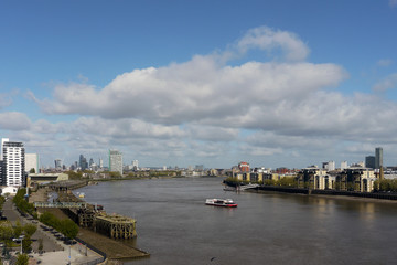 Fototapeta premium London skyline as seen from Greenwich