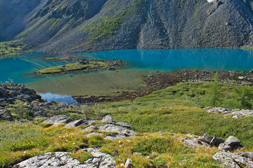 lake in mountains