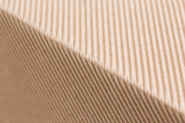 Fototapeta premium Brown corrugate paper texture