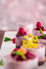 Raspberry Fennel Tarts