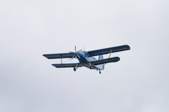 An-2 ra-07898 Soviet light multipurpose aircraft  on airshow in Mochishche