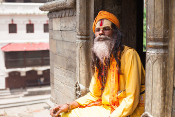 Sadhu in Pashupatinath