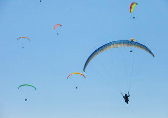 Paragliding over Pokhara, Nepal
