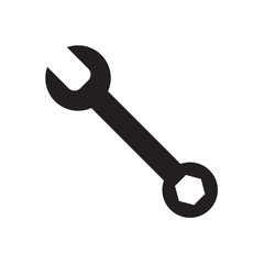 Wrench vector icon