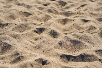 Beach sand texture
