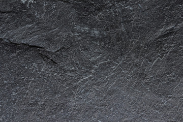 Dark black slate background or texture.