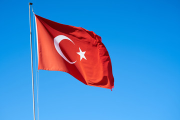 Turkish Flag Background