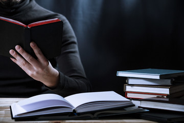 Education concept with copy space