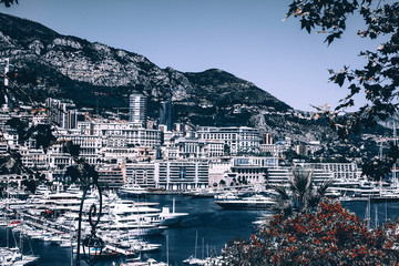 Fototapeta na wymiar Monaco city view