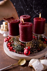 zweite kerze zum advent