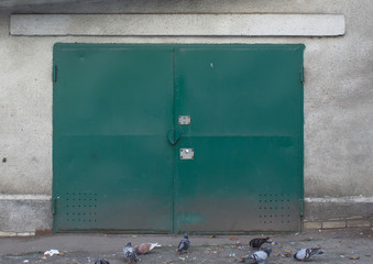 Gate, metal, garage