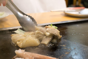 お好み焼き 牛すじ