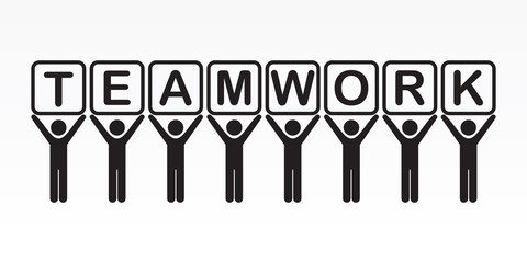 people vector icon teamwork