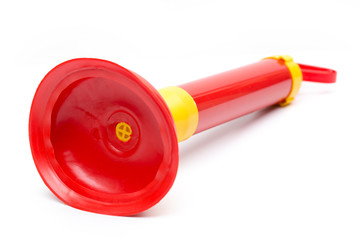 plunger on the white background