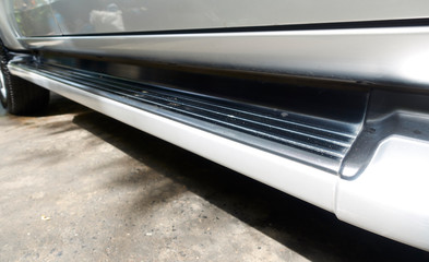 Close up of side step vehicle , pickup truck © jeffy1139