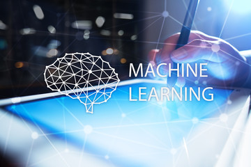 Machine learning technology and artificial intelligence in modern manufacturing.