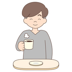 コーヒー_お父さん2
