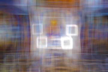 multicolored abstract network background / modern technological background, abstraction blurred unusual concept speed