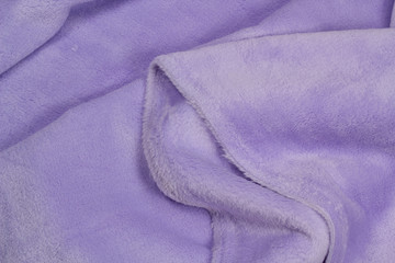 Fabric plush lilac