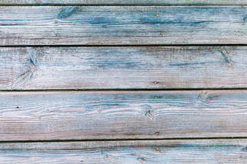 Obraz premium Wooden texture. Old wooden painted surface for background blue and grey colored. Close up. Natural board texture. Bright wood.
