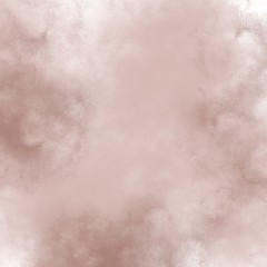 Beige background with dark paints shades. Watercolor effect on paper. Fog, smoke, clouds effect, haze, nebula, sand. Backdrop for textured design, templates, fabric, textile, decoupage 