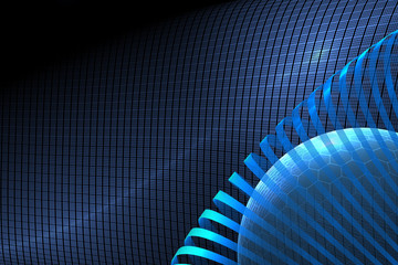 technical background, abstract futuristic space