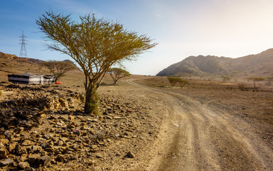 Al Hajar Mountains of Fujairah