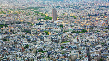 Pagorama City Paris from the Eiffel Tower