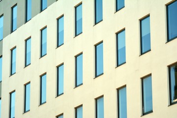 Exterior of a modern office building