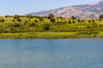 River in the Golan Heights in Israel