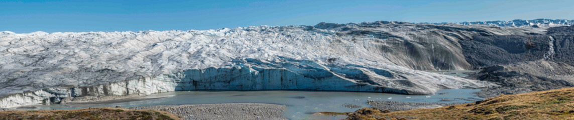 Gletscher Panorama in Grönland