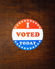 "I Voted Today" 8x10