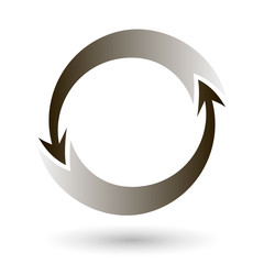 circular arrow symbol