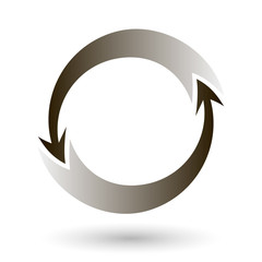 circular arrow symbol