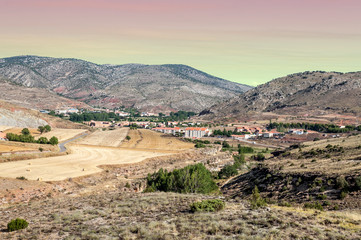 Mountains of Albarracin in Teruel