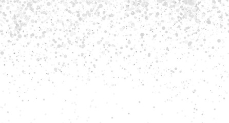 Confetti on isolated white background. Luxury texture. Festive backdrop with glitters. Pattern for polygraphy, posters, banners and textiles. Doodle for business. Black and white illustration