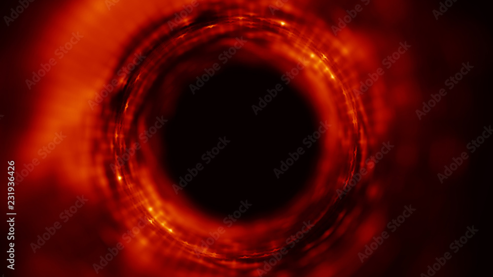 Poster abstract red geometrical background . connection structure. science background. futuristic technolog