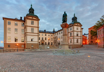 Fototapeta premium Stockholm. Area Birger Jarl Borg.