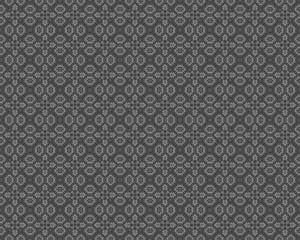 Simple Seamless Repeatable pattern in color black and white  BW5111854