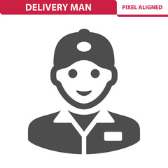 Delivery Man Icon