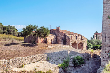 Village of Peratallada in Catalonia